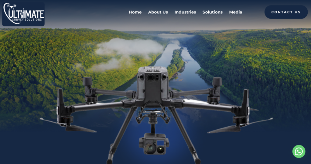 Ultimate Survey Solutions website screenshot